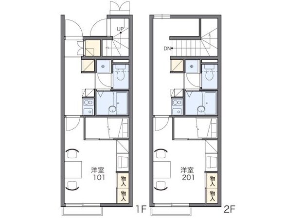 レオパレスCosmoの物件間取画像